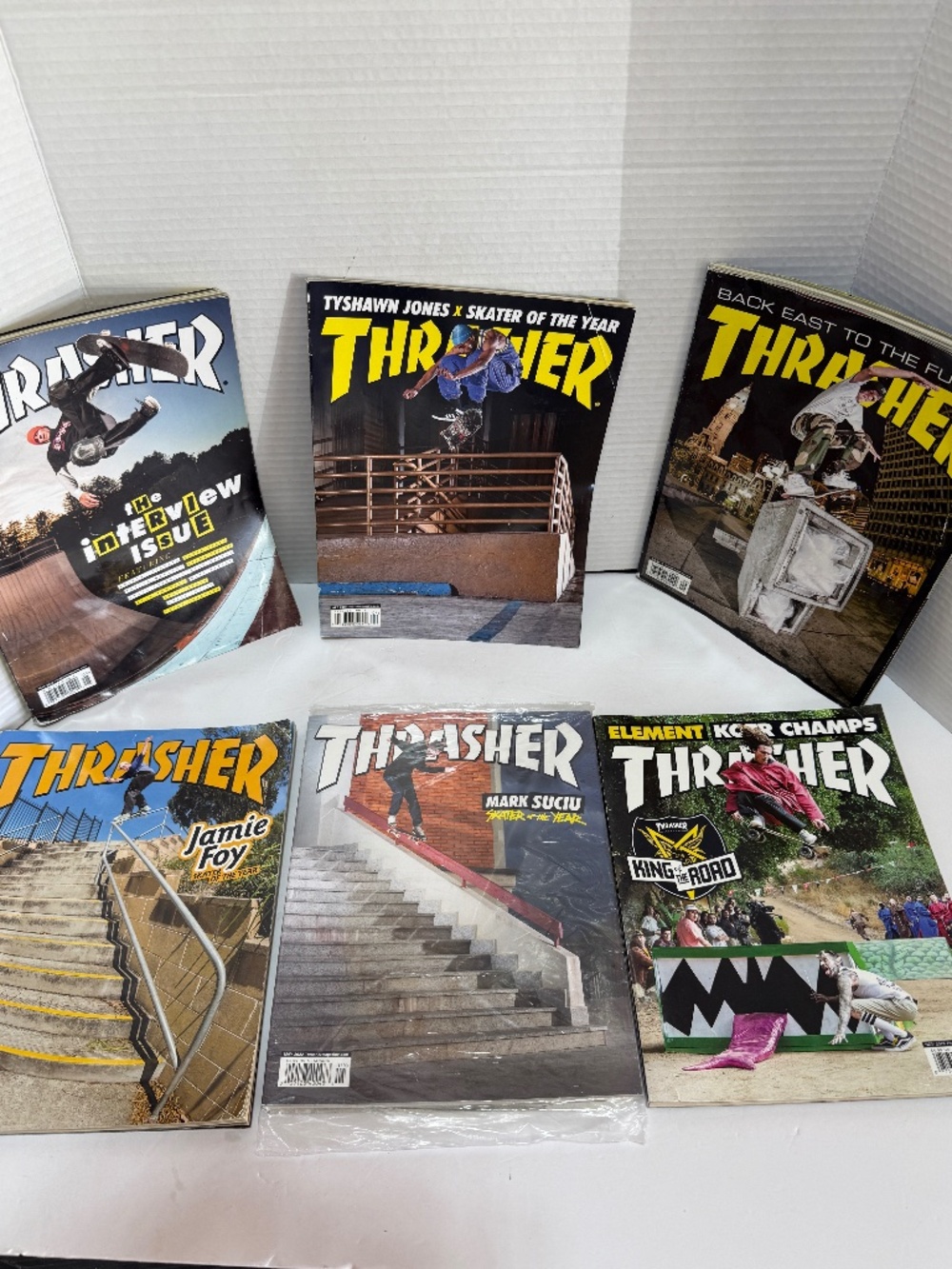 Thrasher Magazine Lot 6 Issues 2018- 2022  Skateboarding